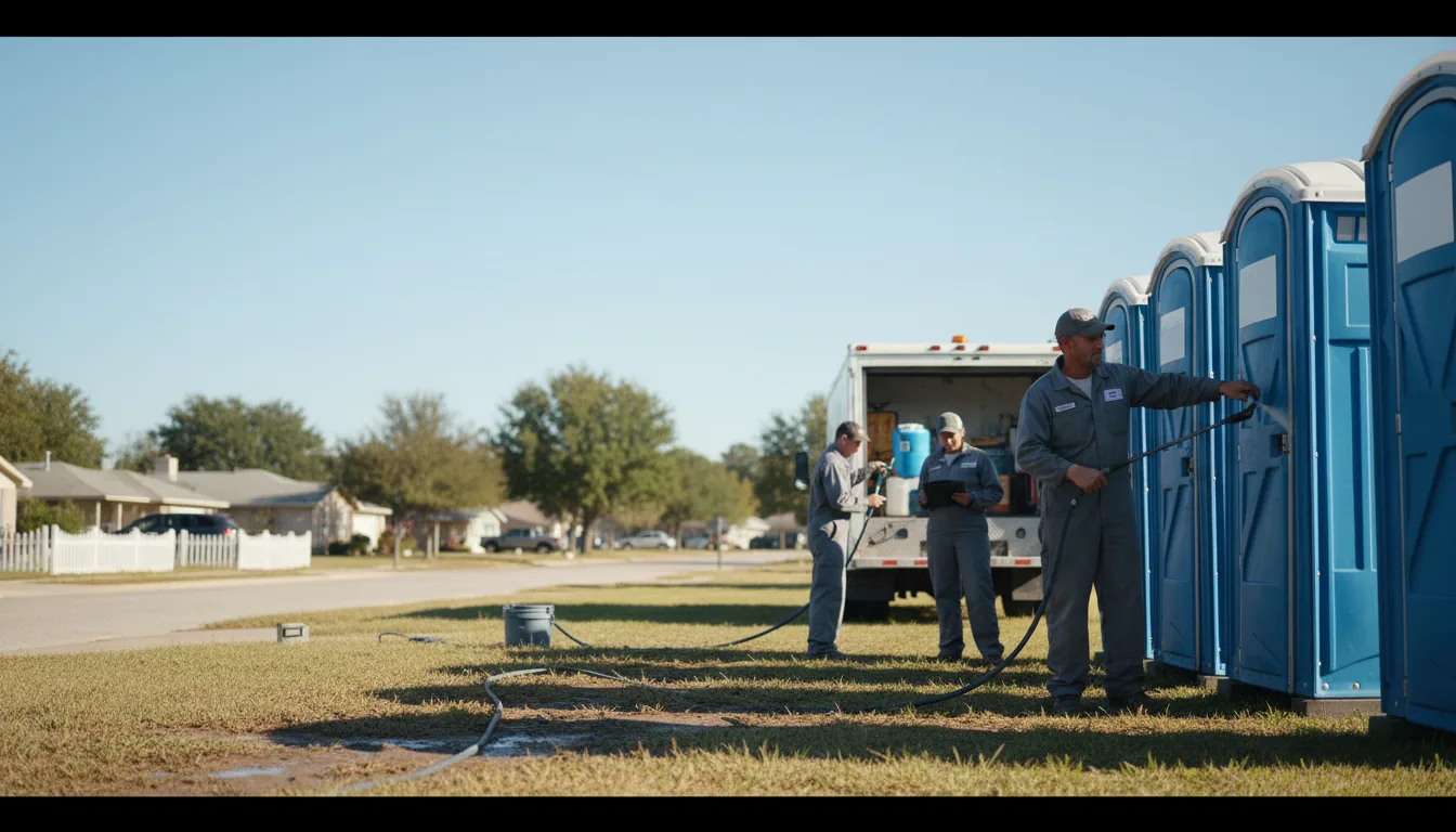 Long-Term Portable Toilet Rental in Woosung, IL near me